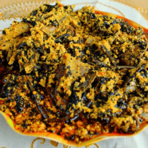 Egusi Fufu Soup