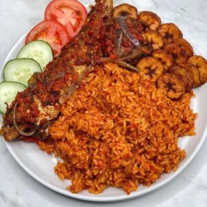 Jollof Rice & Fish
